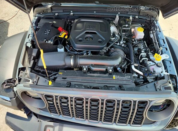 1C4PJXFN1TW286398 2026 JEEP WRANGLER Gray Engine compartment view