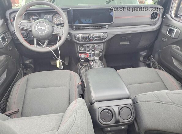 1C4PJXFN2RW120786 2024 JEEP WRANGLER Black Вид панелі приладів