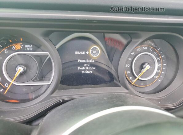 1C4PJXFN2RW120786 2024 JEEP WRANGLER Black Вид щитка приладів