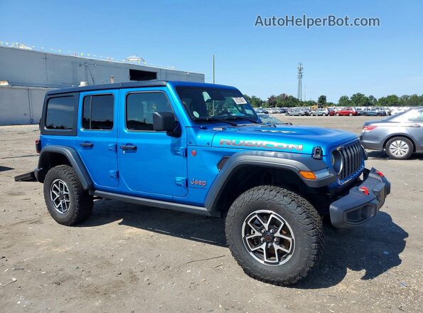 1C4PJXFN3SW663828 2025 JEEP WRANGLER Blue წინა მარჯვენა