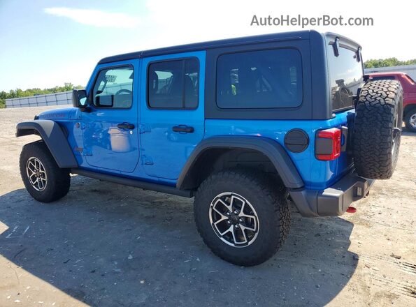 1C4PJXFN3SW663828 2025 JEEP WRANGLER Blue უკანა მარცხენა