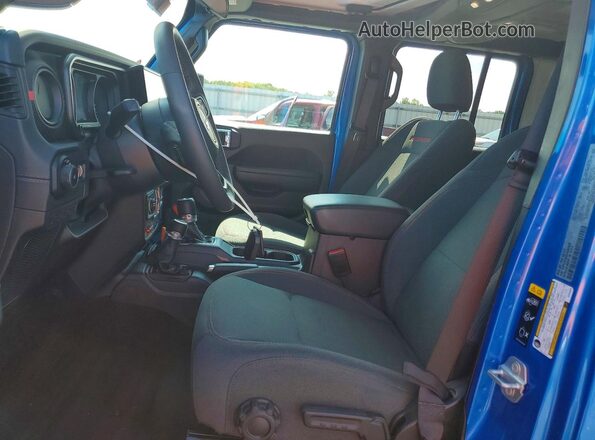 1C4PJXFN3SW663828 2025 JEEP WRANGLER Blue წინა სალონის ხედი