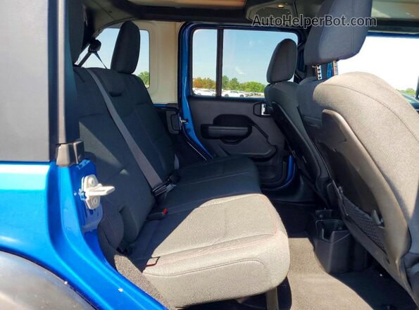 1C4PJXFN3SW663828 2025 JEEP WRANGLER Blue უკანა სავარძლების ხედი
