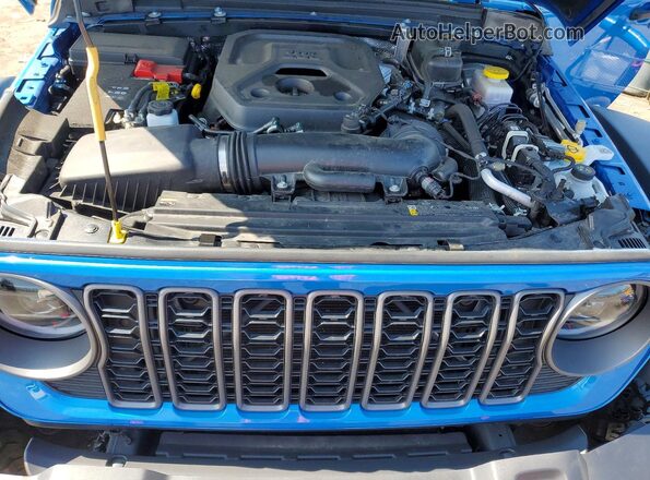 1C4PJXFN3SW663828 2025 JEEP WRANGLER Blue უკანა სალონის ხედი