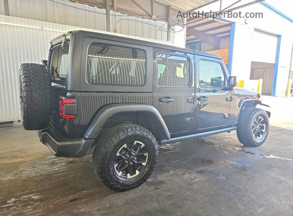 1C4PJXFN4SW526994 2025 JEEP WRANGLER Черный Задняя правая четверть