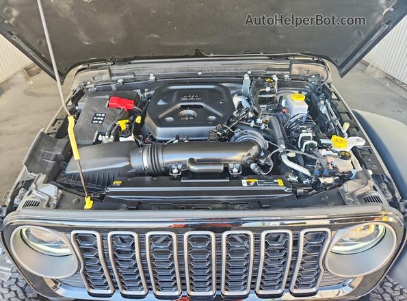 1C4PJXFN4SW526994 2025 JEEP WRANGLER Черный Вид подкапотного пространства