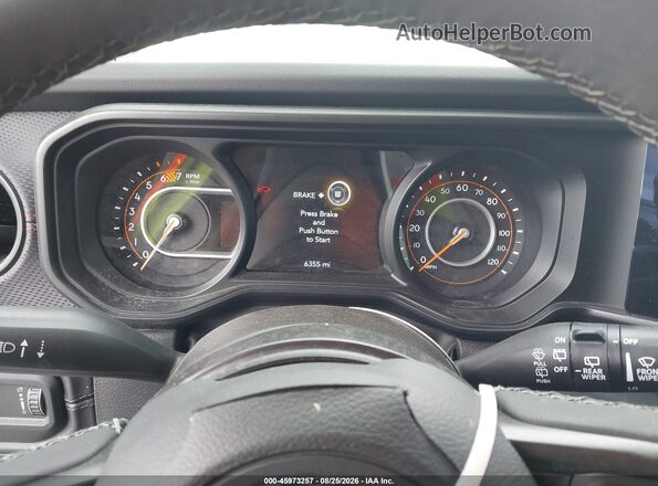 1C4PJXFN4SW644396 2025 JEEP WRANGLER White უკანა სავარძლების ხედი