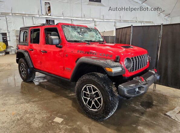 1C4PJXFN4TW270888 2026 JEEP WRANGLER Красный Передняя правая четверть