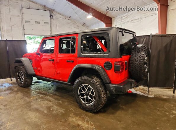 1C4PJXFN4TW270888 2026 JEEP WRANGLER Красный Задняя левая четверть