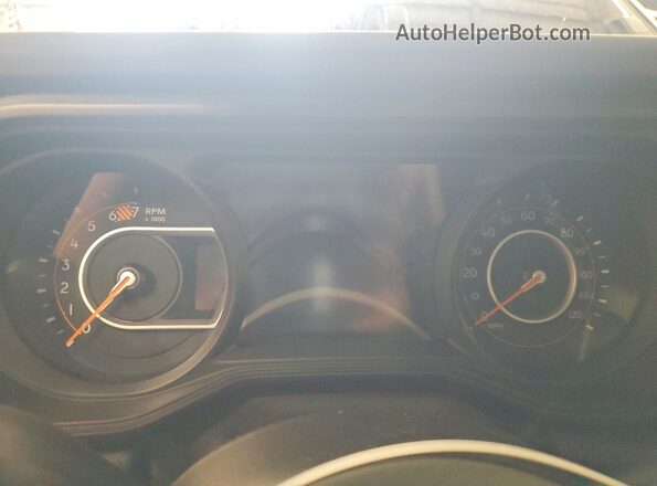 1C4PJXFN5TW185624 2026 JEEP WRANGLER Black Вид щитка приладів
