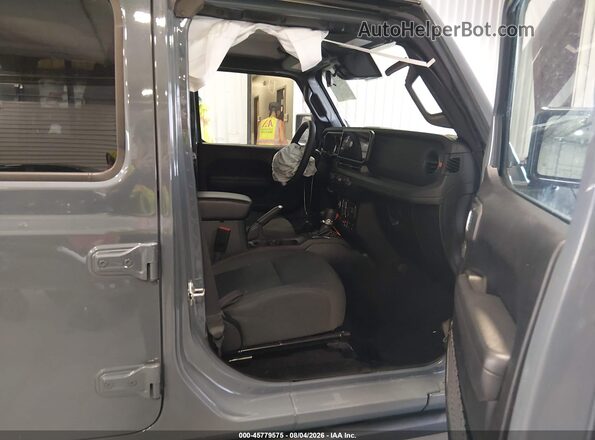 1C4PJXFN6SW530920 2025 JEEP WRANGLER Gray Widok wnętrza z przodu