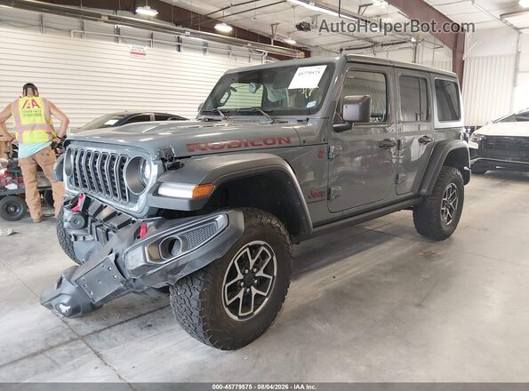 1C4PJXFN6SW530920 2025 JEEP WRANGLER Gray Przód lewy
