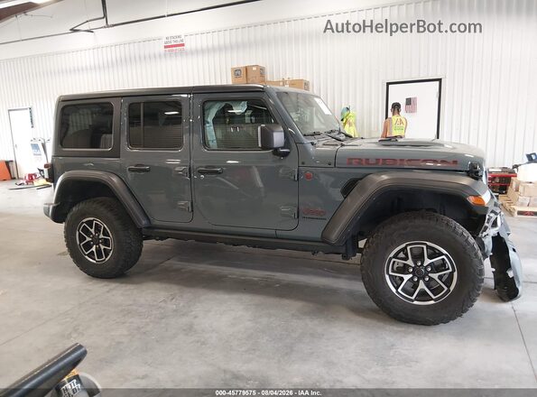 1C4PJXFN6SW530920 2025 JEEP WRANGLER Gray Widok wnętrza z tyłu