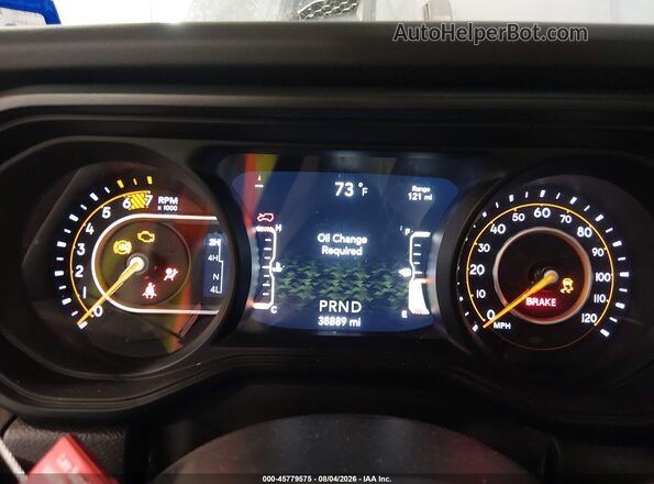 1C4PJXFN6SW530920 2025 JEEP WRANGLER Gray Widok tylnych siedzeń
