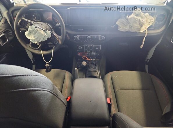 1C4PJXFN8TW315458 2026 JEEP WRANGLER White Вид панелі приладів