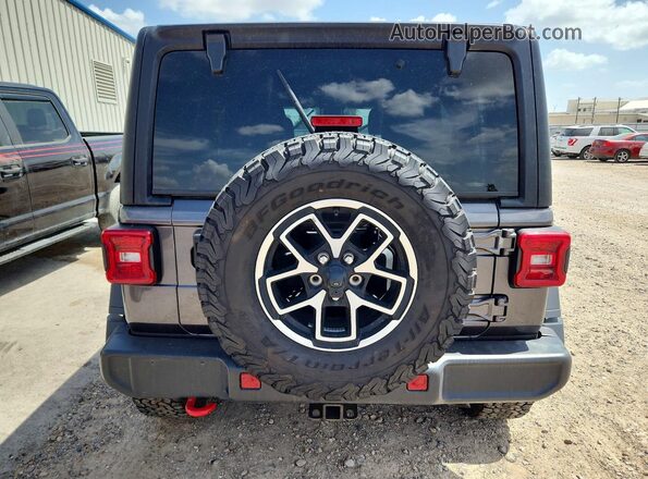 1C4PJXFN9SW527056 2025 JEEP WRANGLER Серый Вид сзади