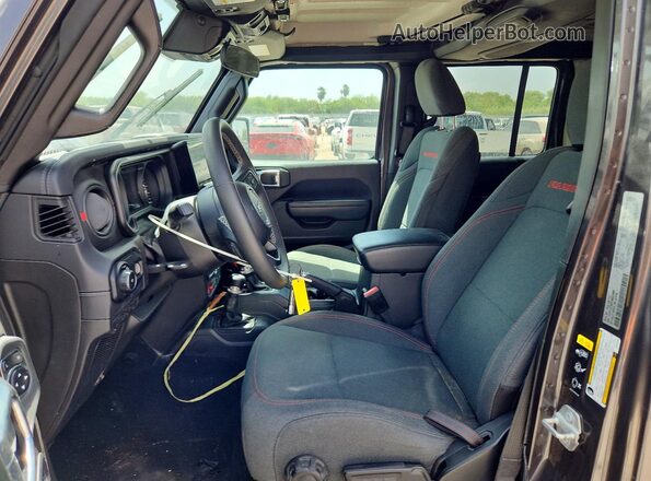 1C4PJXFN9SW527056 2025 JEEP WRANGLER Серый Вид салона спереди