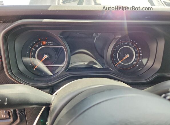 1C4PJXFN9SW527056 2025 JEEP WRANGLER Серый Вид щитка приборов