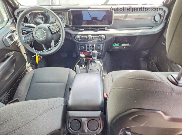 1C4PJXFN9SW527056 2025 JEEP WRANGLER Серый Вид панели приборов