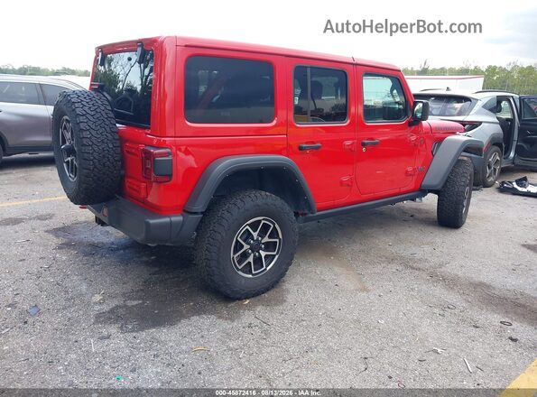 1C4PJXFNXSW521461 2025 JEEP WRANGLER Red Trasero derecho