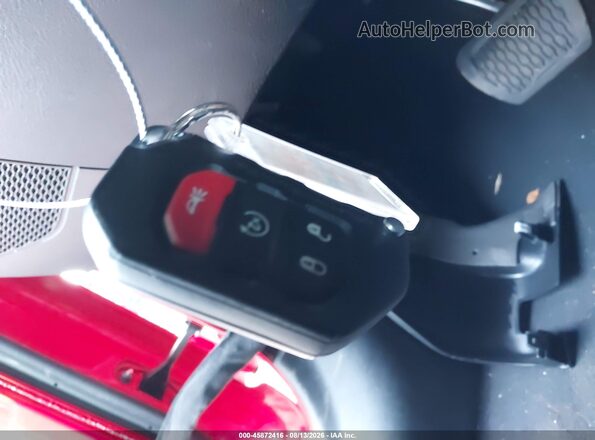 1C4PJXFNXSW521461 2025 JEEP WRANGLER Red Vista del salpicadero