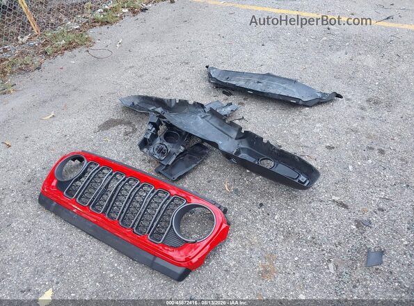 1C4PJXFNXSW521461 2025 JEEP WRANGLER Red Vista del cuadro de instrumentos
