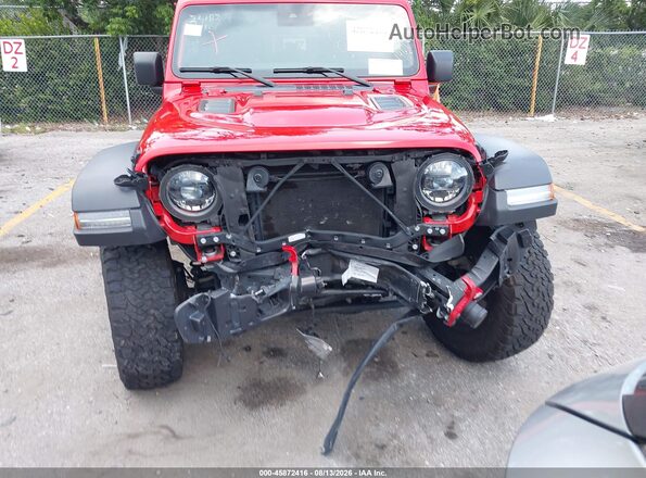 1C4PJXFNXSW521461 2025 JEEP WRANGLER Red Vista frontal