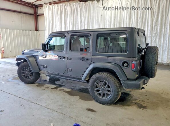 1C4PJXKN6RW306014 2024 JEEP WRANGLER Gray Rear left