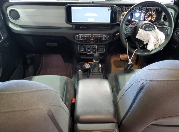 1C4PJXKN6RW306014 2024 JEEP WRANGLER Gray Dashboard view