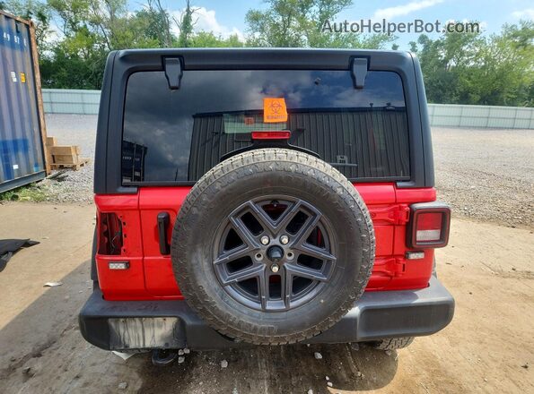1C4PJXKN8RW274537 2024 JEEP WRANGLER Red Вид ззаду