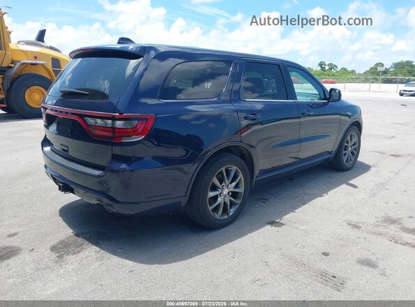 1C4RDHAG2GC361812 2016 DODGE DURANGO Blue Հետևի աջ