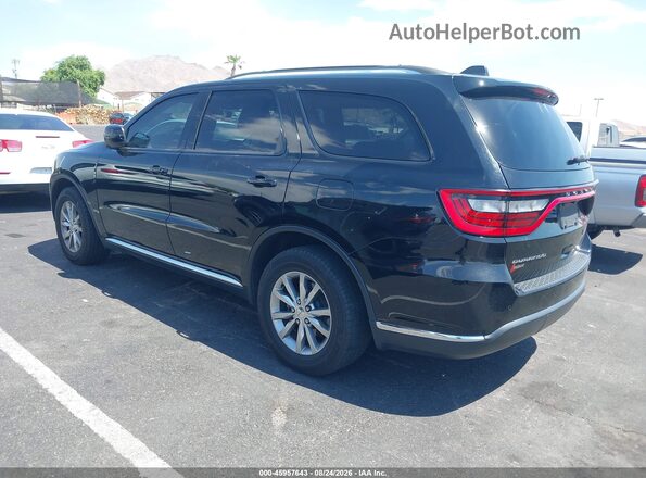 1C4RDHAG2HC709268 2017 DODGE DURANGO Black Հետևի ձախ