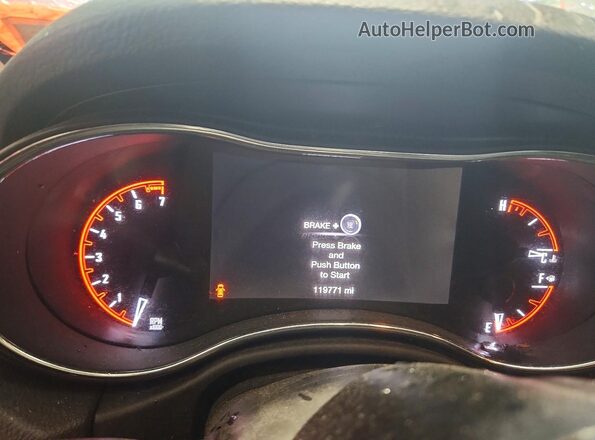 1C4RDHAG2HC833332 2017 DODGE DURANGO Gray ხელსაწყოთა პანელის ხედი