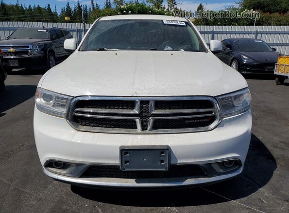 1C4RDHAG2HC925962 2017 DODGE DURANGO White Вид спереду