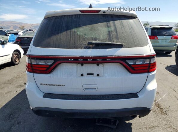 1C4RDHAG2HC925962 2017 DODGE DURANGO White Вид ззаду