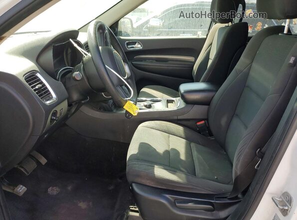 1C4RDHAG2HC925962 2017 DODGE DURANGO White Вид салону спереду