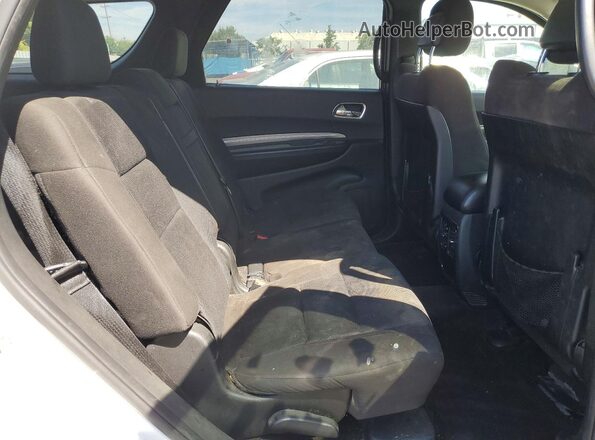 1C4RDHAG2HC925962 2017 DODGE DURANGO White Вид задньої частини салону
