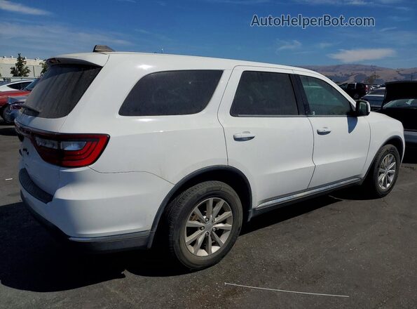 1C4RDHAG2HC925962 2017 DODGE DURANGO White Задня права чверть