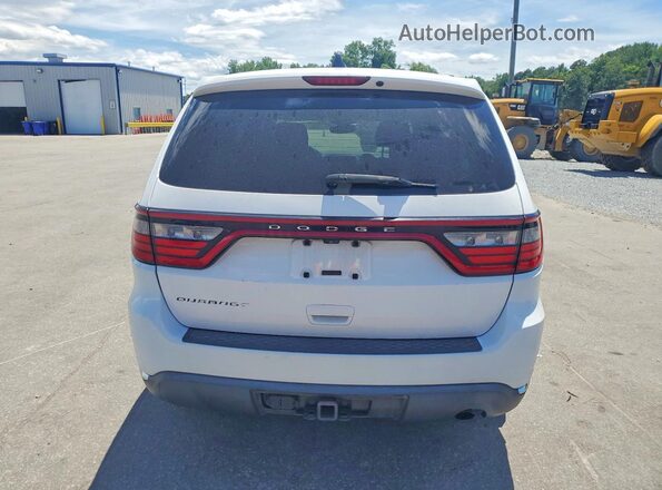 1C4RDHAG2JC183987 2018 DODGE DURANGO White Vista trasera