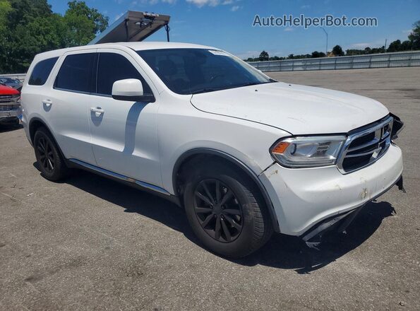 1C4RDHAG2JC183987 2018 DODGE DURANGO White Delantero derecho