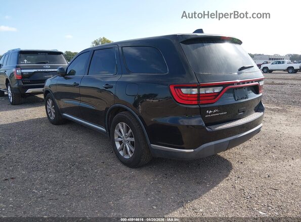 1C4RDHAG2JC413110 2018 DODGE DURANGO Черный Задняя левая четверть