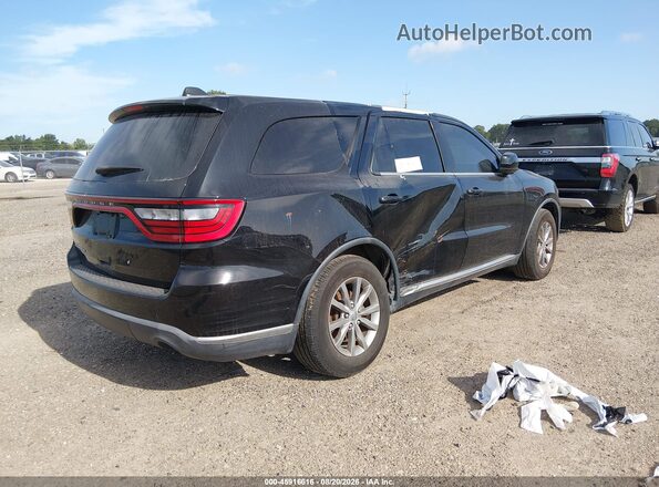 1C4RDHAG2JC413110 2018 DODGE DURANGO Черный Задняя правая четверть