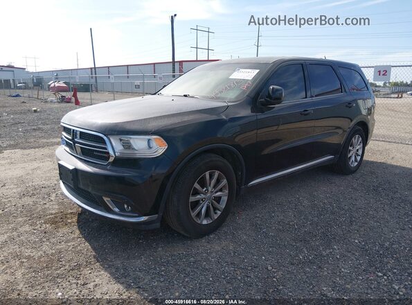 1C4RDHAG2JC413110 2018 DODGE DURANGO Черный Передняя левая четверть