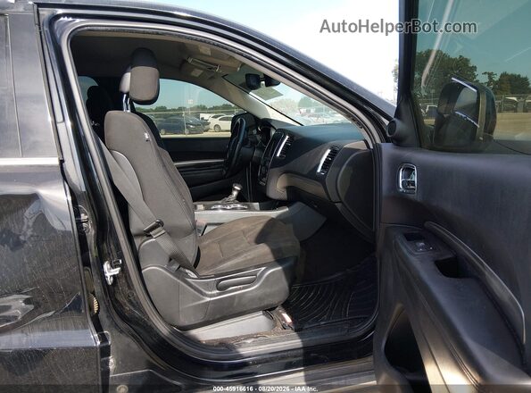1C4RDHAG2JC413110 2018 DODGE DURANGO Черный Вид салона спереди