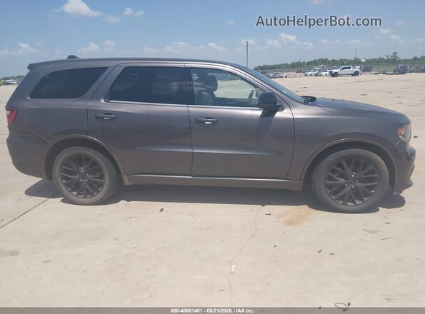 1C4RDHAG3GC387156 2016 DODGE DURANGO Gray Vista interior trasera