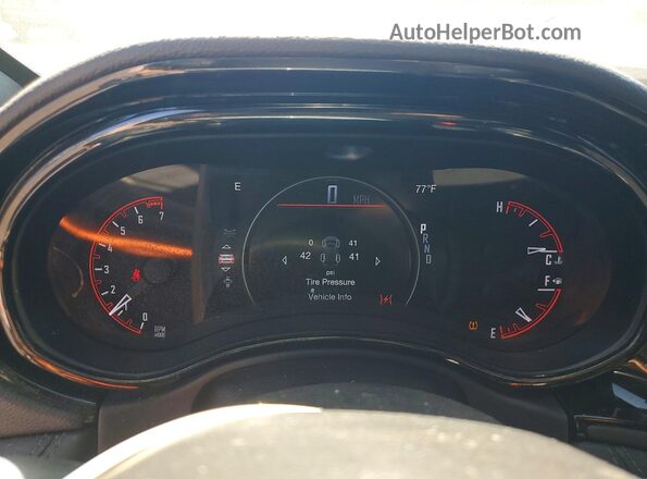 1C4RDHAG3PC589415 2023 DODGE DURANGO Black Vista del cuadro de instrumentos