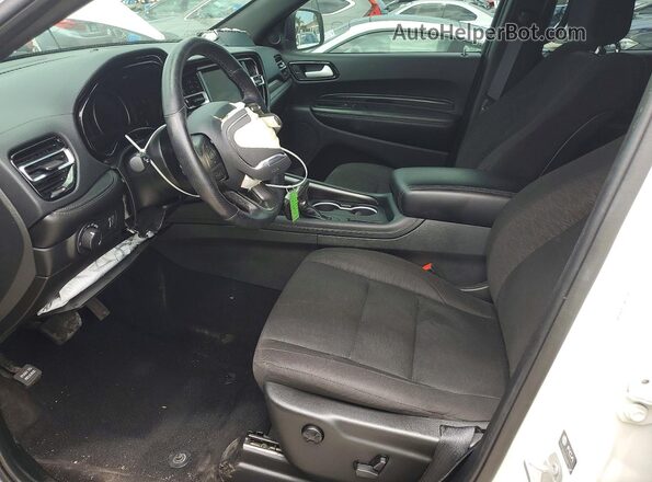 1C4RDHAG5PC685336 2023 DODGE DURANGO White Vista interior delantera