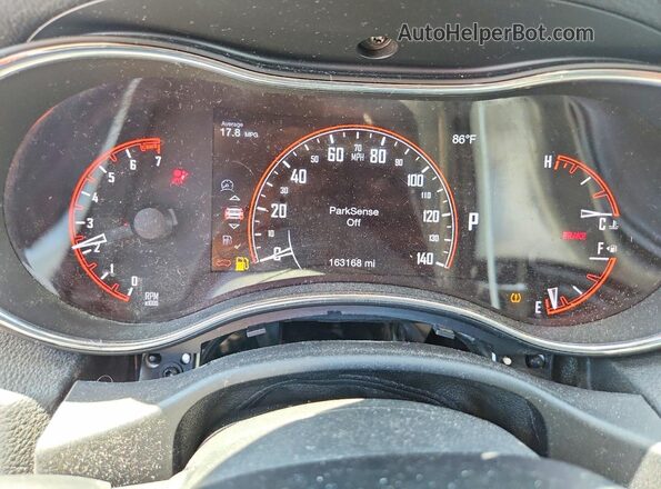 1C4RDHAG7GC402984 2016 DODGE DURANGO Gray Սարքավորումների վահանակի տեսք