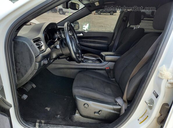 1C4RDHAG8PC630136 2023 DODGE DURANGO White Вид салону спереду