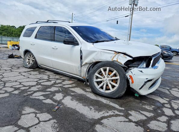 1C4RDHAG8PC630136 2023 DODGE DURANGO White Передня права чверть